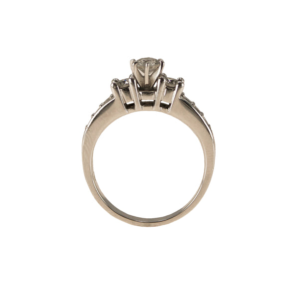 14ct White Gold Engagement Ring Pre owned