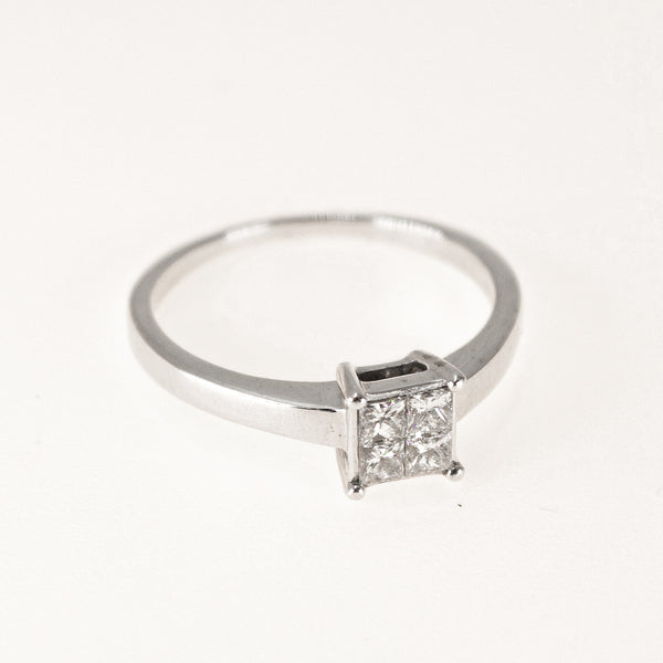 Princess-cut Diamond Ring