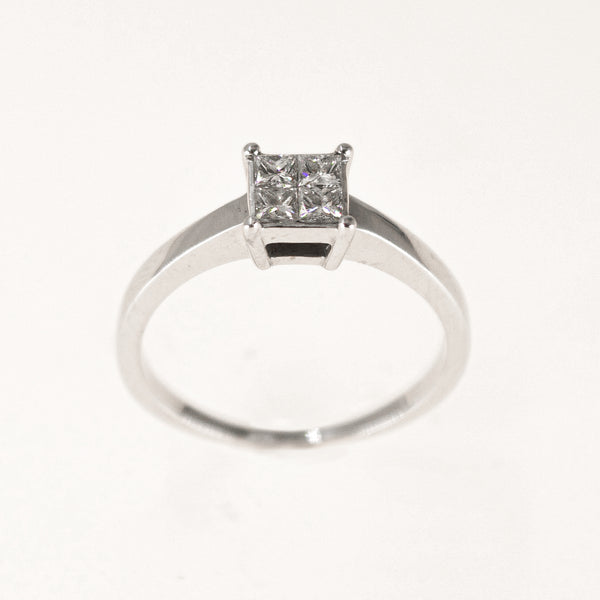 Princess-cut Diamond Ring