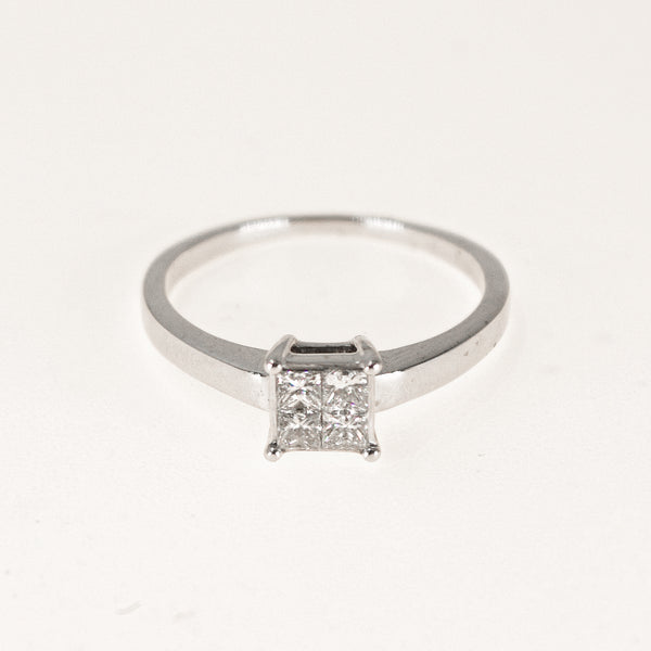 Princess-cut Diamond Ring
