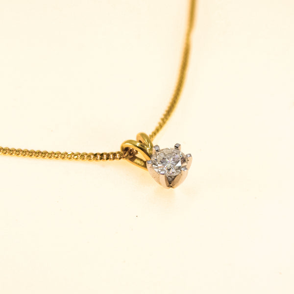 0.50ct Diamond Necklace Pre owned