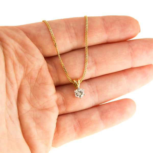 0.50ct Diamond Necklace Pre owned