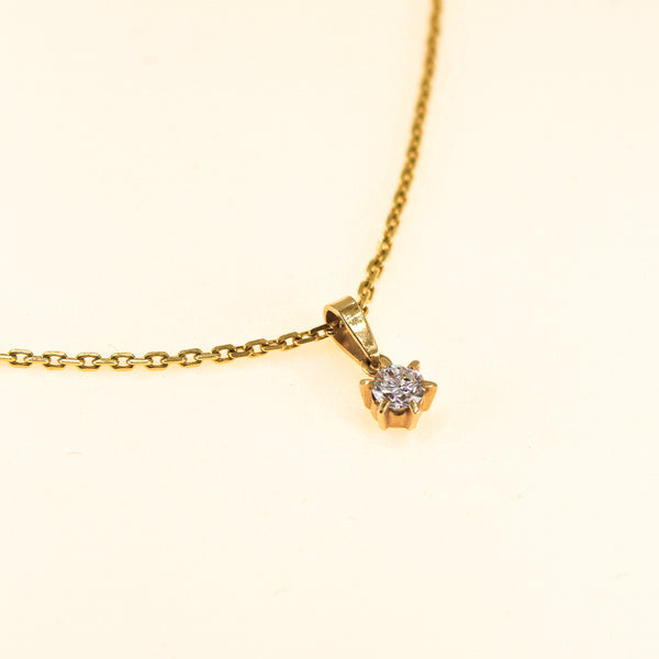 0.20ct Diamond Necklace Pre owned