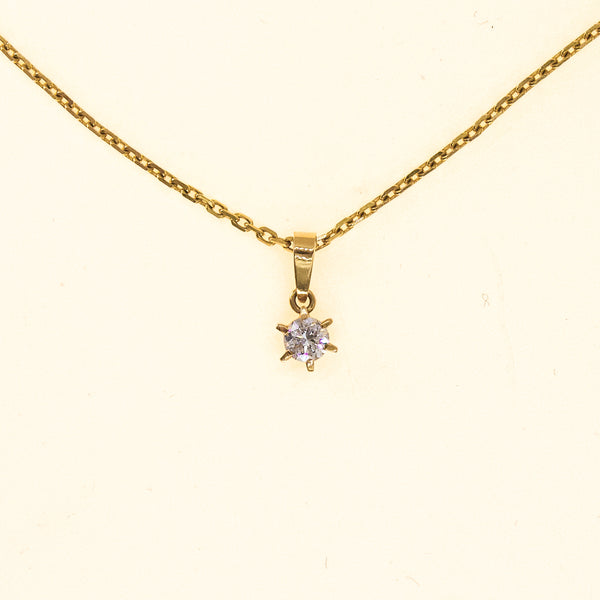 0.20ct Diamond Necklace Pre owned