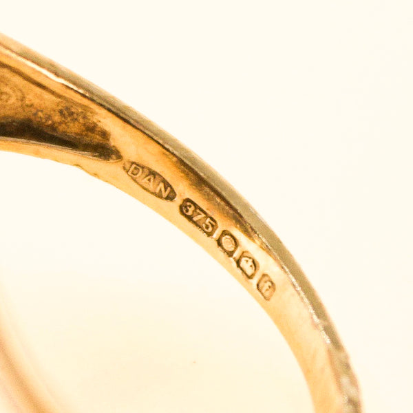 9k gold Vintage ring