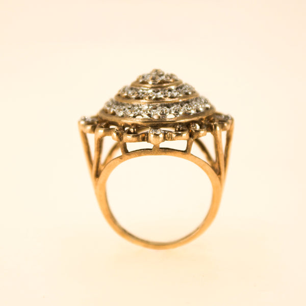 9k gold Vintage ring