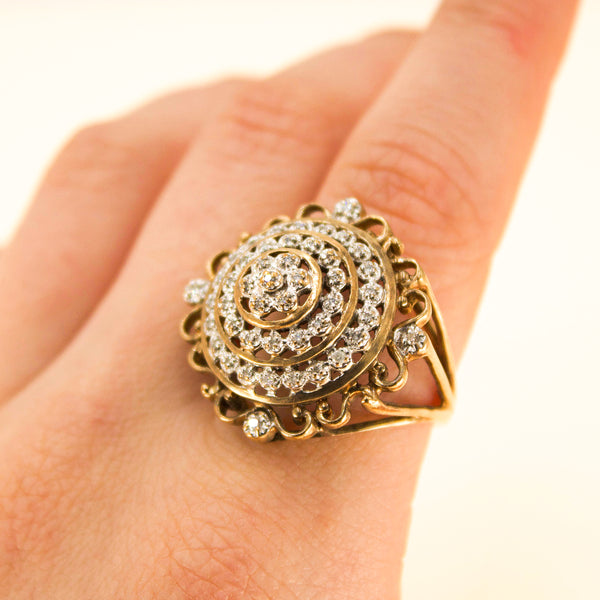 9k gold Vintage ring