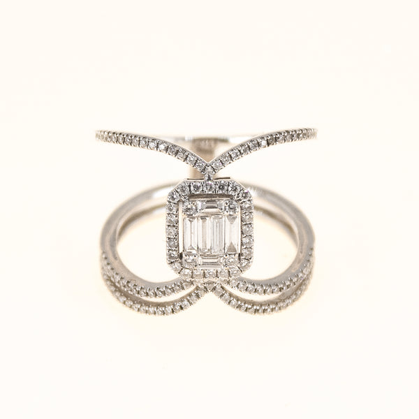 18k White Gold Occasion Ring