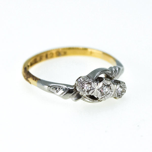 Fine 18k Gold Diamond Ring