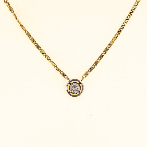 0.40ct Diamond Necklace Pre owned