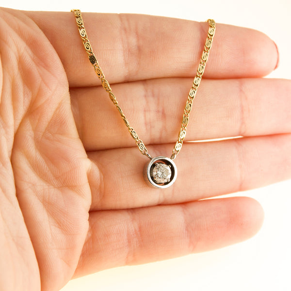 0.40ct Diamond Necklace Pre owned