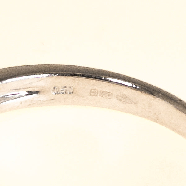 Platinum Diamond Ring 0.50ct
