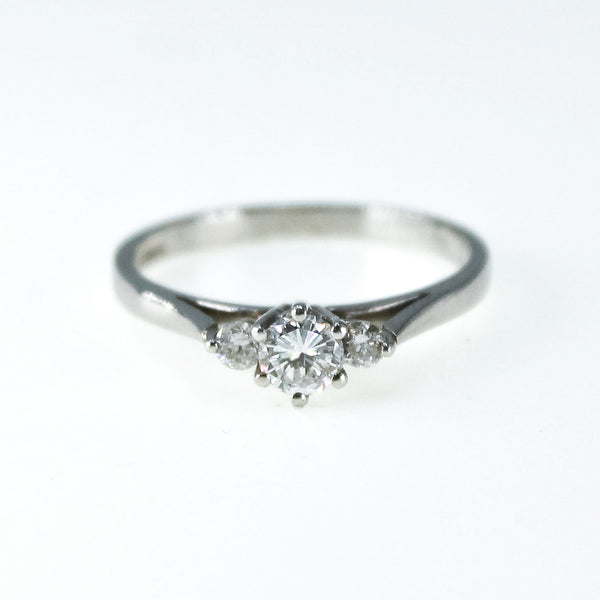 Platinum Diamond Trilogy Ring