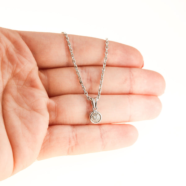 0.43ct Diamond Necklace Pre owned