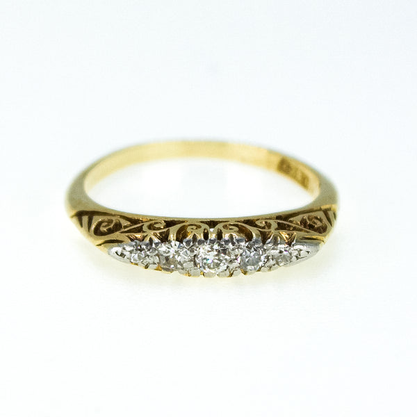 5 Stone Diamond Ring