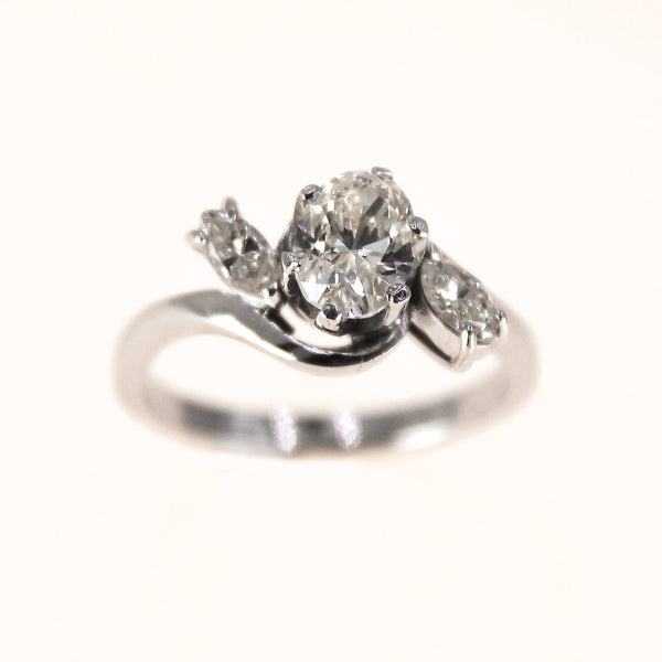 1.15ct Trilogy Diamond Ring Pre owned