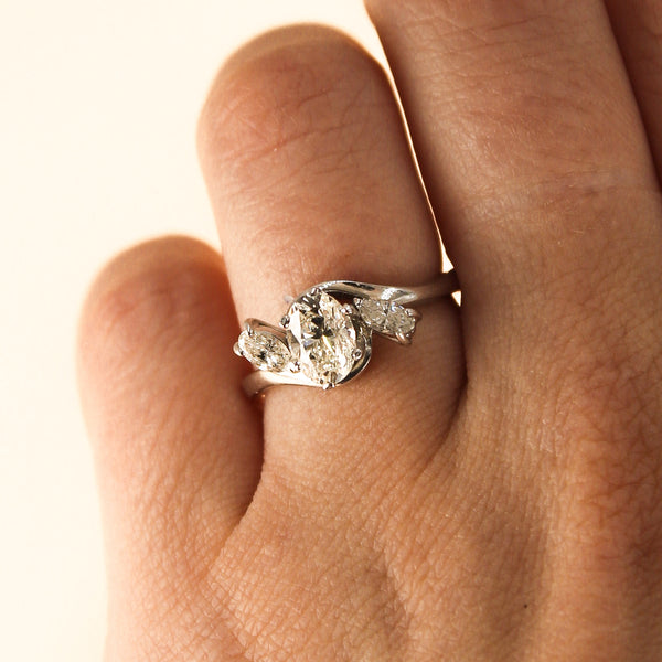 1.15ct Trilogy Diamond Ring Pre owned