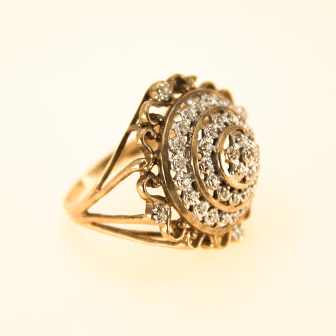 9k gold Vintage ring