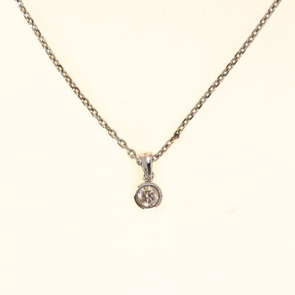 0.43ct Diamond Necklace Pre owned