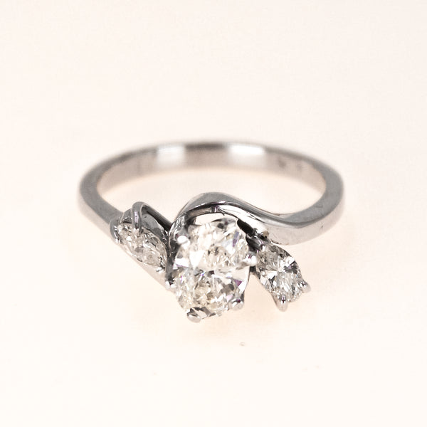 1.15ct Trilogy Diamond Ring Pre owned